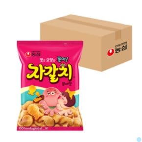 농심 자갈치 대용량 학교 과자 간식 90g 20개 1박스