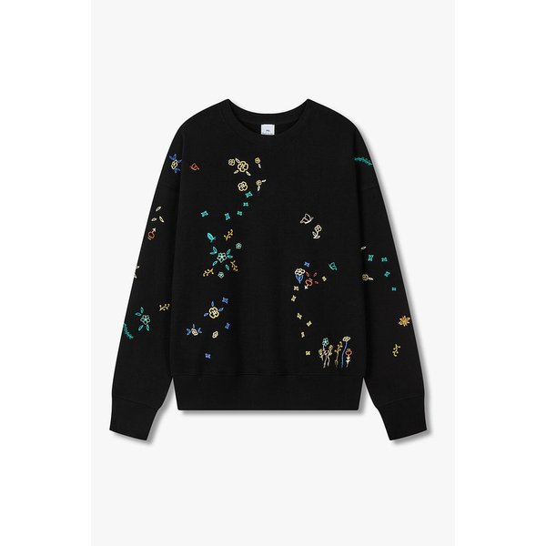 [PS PAUL SMITH] 여성 플라워 자수 맨투맨 5745327003000