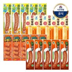 [대림냉장] 마늘후랑크70g x6+한입꼬치90g x4+휠터치-S 70g x5+새참바70g x5