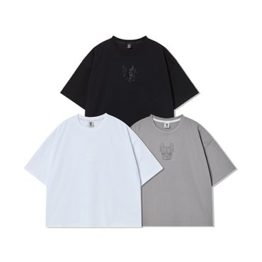 라이프워크 여성) 고주파 라독 반팔 티셔츠  LW252TS806
