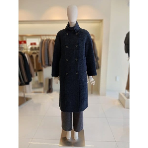 [여주점] 씨씨콜렉트 알파카하이넥더블롱코트 E254msh161