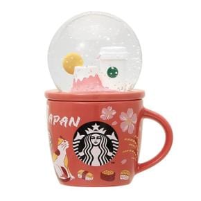 [해외직구] 스타벅스 스노우볼 & 머그컵 일본 89ml 2팩 starbucks Collectible Snow Globe & Mug JAPAN