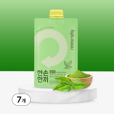 식사대용 단백질 쉐이크 7개입 말차