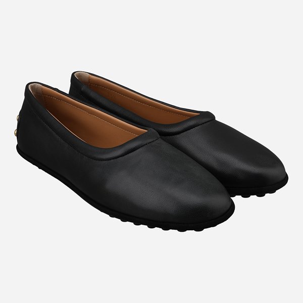 [시흥점] 6S XXW04M0KC50SWZ B999 여성 발레리나 플랫 슈즈 블랙