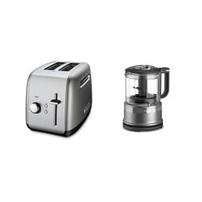 미국 키친에이드 토스터기 KitchenAid KMT2115 Toaster 2 Slice KFC3516CU 3.5 Cup Food Chopper