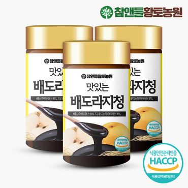 NS홈쇼핑 맛있는 배도라지청 250g X 3병 + 쇼핑백[32162413]