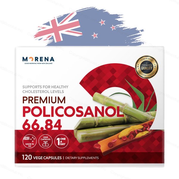 모레나 뉴질랜드 폴리코사놀 66.84mg 120캡슐x2통