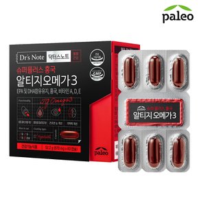 닥터스노트 홍국 알티지오메가3 (870mg X 60캡슐) 1박스