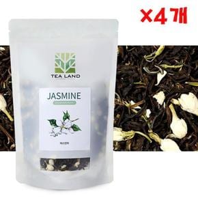 JH9NOR26_52EQ자스민차 쟈스민티 잎차 허브 녹차 90g 4개