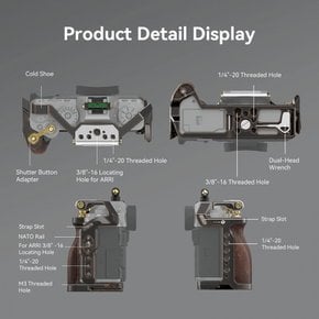 SmallRig FUJIFILM X-T5 용 카메라 케이지 3870