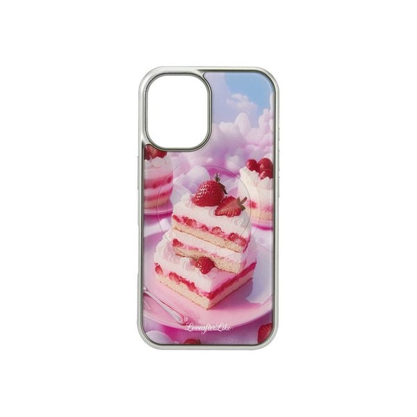 [iPhone17입고]Dreamy Shortcake MagSafe Glass Phonecase
