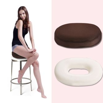 오너클랜 도넛방석 산모 엉덩이쿠션 통풍 학생 의자 모메로폼