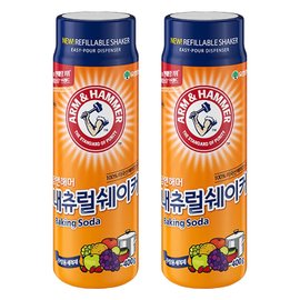  암앤해머 내츄럴쉐이커 베이킹소다 400g X 2개