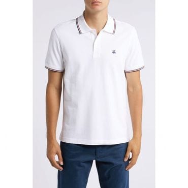 이스퀘어 4886098 Brooks Brothers Tipped Pique Polo