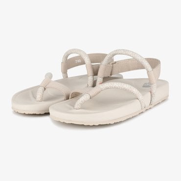 노스페이스 [노스페이스 공식] NS83R51L 화이트라벨 트레블 플립플롭 BEIGE