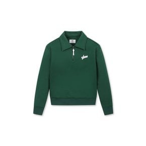 왁[WAAC]골프 (WWTBA24670GRX)[WAAC X JONES] Womens Curved Logo LS Polo