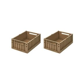 [SS23 LW 11] WESTON STORAGE BOX (2 PACK)_M 사이즈_Oat