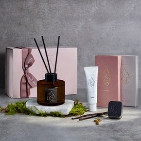 [SCENT OF PARADISE] 3종 세트 (단품대비 10% 할인적용가 : 디퓨저200ml+핸드크림+차량용방향제)