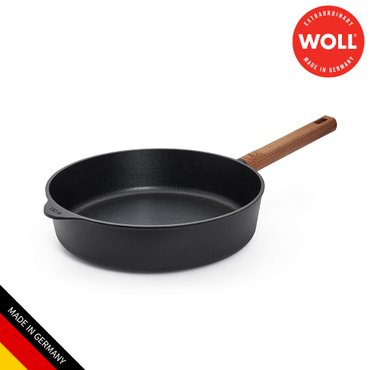WOLL 에코로직 우드 QXR 인덕션 깊은 후라이팬 28cm
