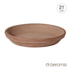 [데로마 Deroma] 테라코타 이태리토분 화분받침대 소토바소 라운드(21cm)