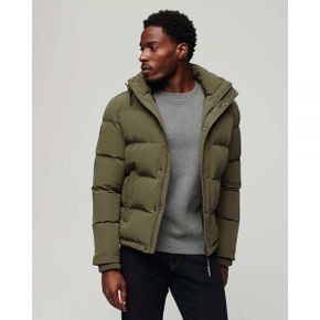 4655355 Superdry Everest Hooded Puffer Jacket - Khaki