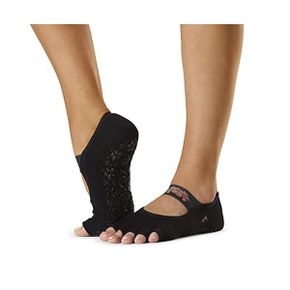 미국 토삭스 필라테스 논슬립 toesox Womens Mia Half Toe Grip Yoga Pilates Barre Socks Hibis