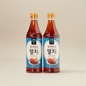 청정원 대나무 숙성 멸치액젓 1kg X 2입