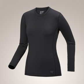 로 크루 넥 LS 여성 ATPFW08472-BLACK