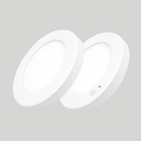 씬 원형 엣지 6인치 센서등 LED 12W 3가지색변환