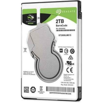  Seagate Barracuda 2.5inch 2TB HDD PS4 6Gbs 128MB 5400rpm ST2000LM015 내장 하드 디스크 작동