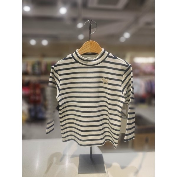 [파주점] (NY)  STRIPE 하프폴라티셔츠  24C7533004