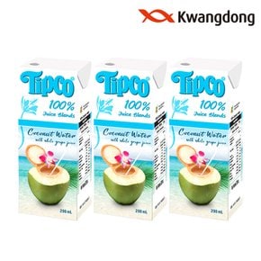 [무료배송] 광동 팁코 코코넛워터 혼합주스 200ml x 24팩