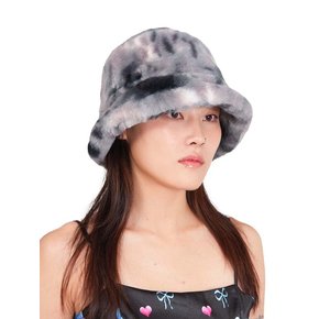 Blue Pansy bucket hat