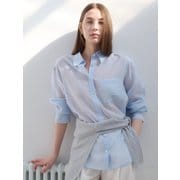 Sheer Stripe Shirt_3 color