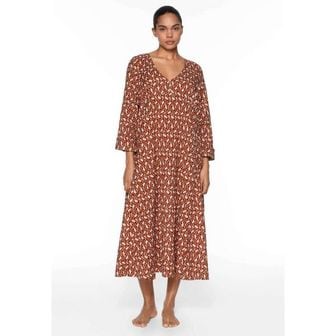 이스퀘어 4619364 OYSHO Day dress - brown