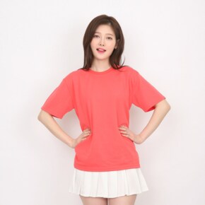 넉넉한 라운드넥 반팔티 (21컬러) 반티 생활복