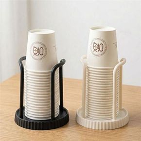 컵 정리대 음료 컵 보관함 탁상용 스탠드 가정용 세로형 주방 선반