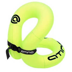 아티나 [쓱머니2000원적립]아티나 넥베스트 15KG 네온옐로우 튜브형 부력보조복 수영보조용품