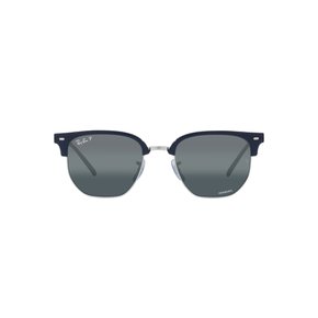 [Ray-Ban] 선글라스 RB4416F NEW CLUBMASTER 6656G6 DARK BLUE ON SILVER 55