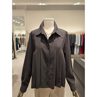 지고트 [파주점] 플리츠 베이직 칼라 블라우스 JS3B0BL521