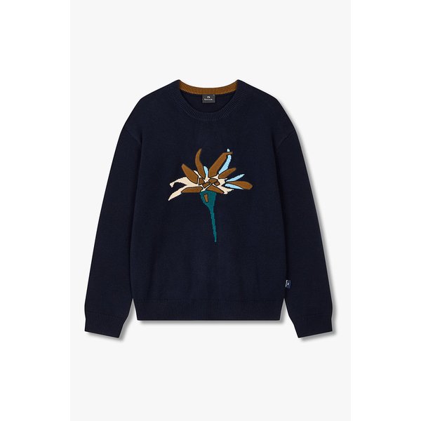 [PS PAUL SMITH] 에델바이스 아플리케 스웨터 5735328008000