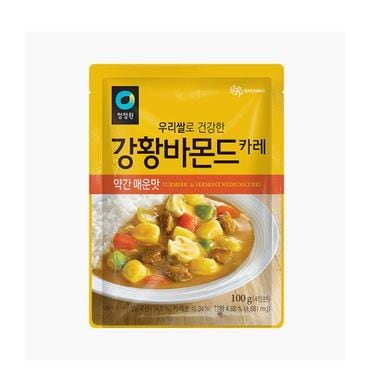 청정원 우리쌀강황바몬드 약간매운맛(1개)