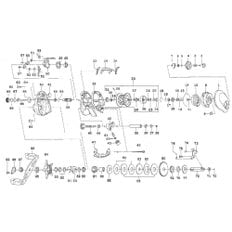 다이와(DAIWA) 18 AIR 7.2L 201 1H1362 006141211H1362  릴 정품 부품 알파스 스트림 사용자