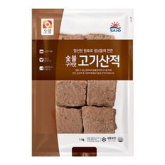 [푸른들마켓][오양] 숯불구이맛고기산적1kg