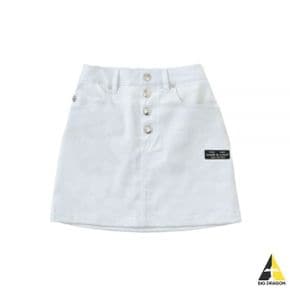 Gauge Jacquard Camo Skirt (MLW-2C-AE03) (여성 게이지 자카드 카모 스커트)
