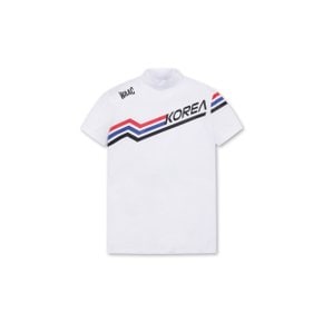 Women Team Korea Short Sleeves Highneck Top_WWTCM24531WHX