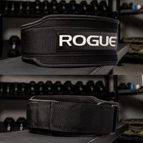 로그피트니스 헬스허리벨트보호대 PS0027 ROGUE 5 inch NYLON WEIGHTLIFTING BELT