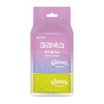 크리넥스 실키소프트 쁘띠물티슈8x6