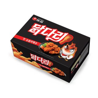  농심 닭다리 핫숯불바베큐 66g 20각