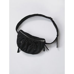 RUCHED BAG [BLACK]